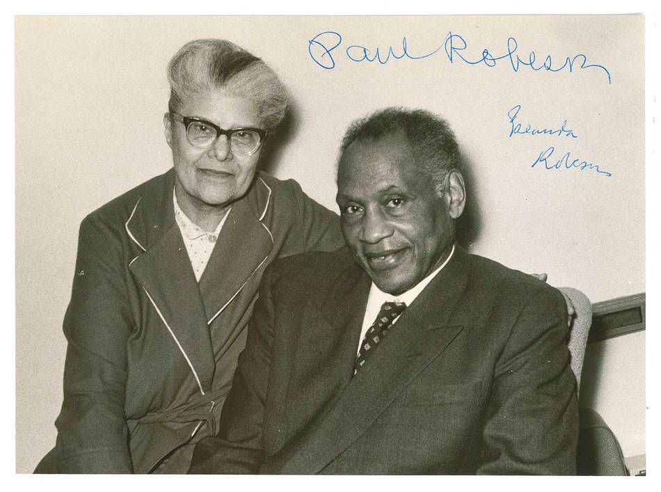 Eslanda und Paul Robeson 